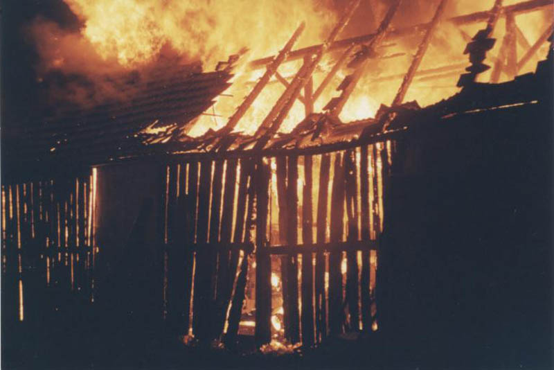 Großbrand Limberger - 1998